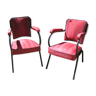 Red skai chairs 60s