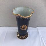 Vase ancien porcelaine bleue