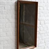 Miroir vintage danois en teck, années 1960