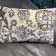 Housse de coussin lombaire en tapis décoloré 40x60 cm