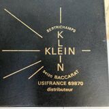 Large crystal cooler from BACCARAT DE VALERY KLEIN, new