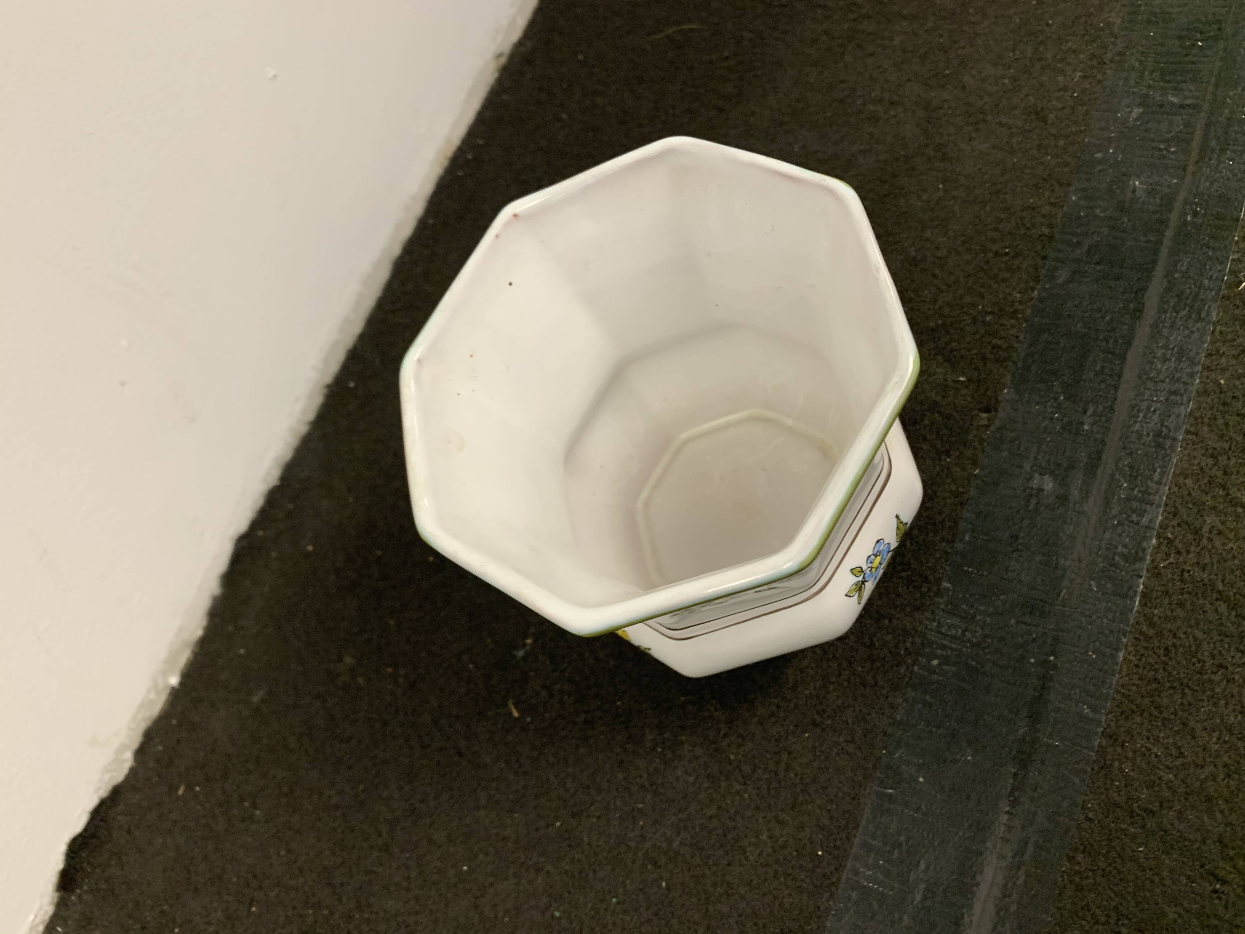 Moustier ceramic vase