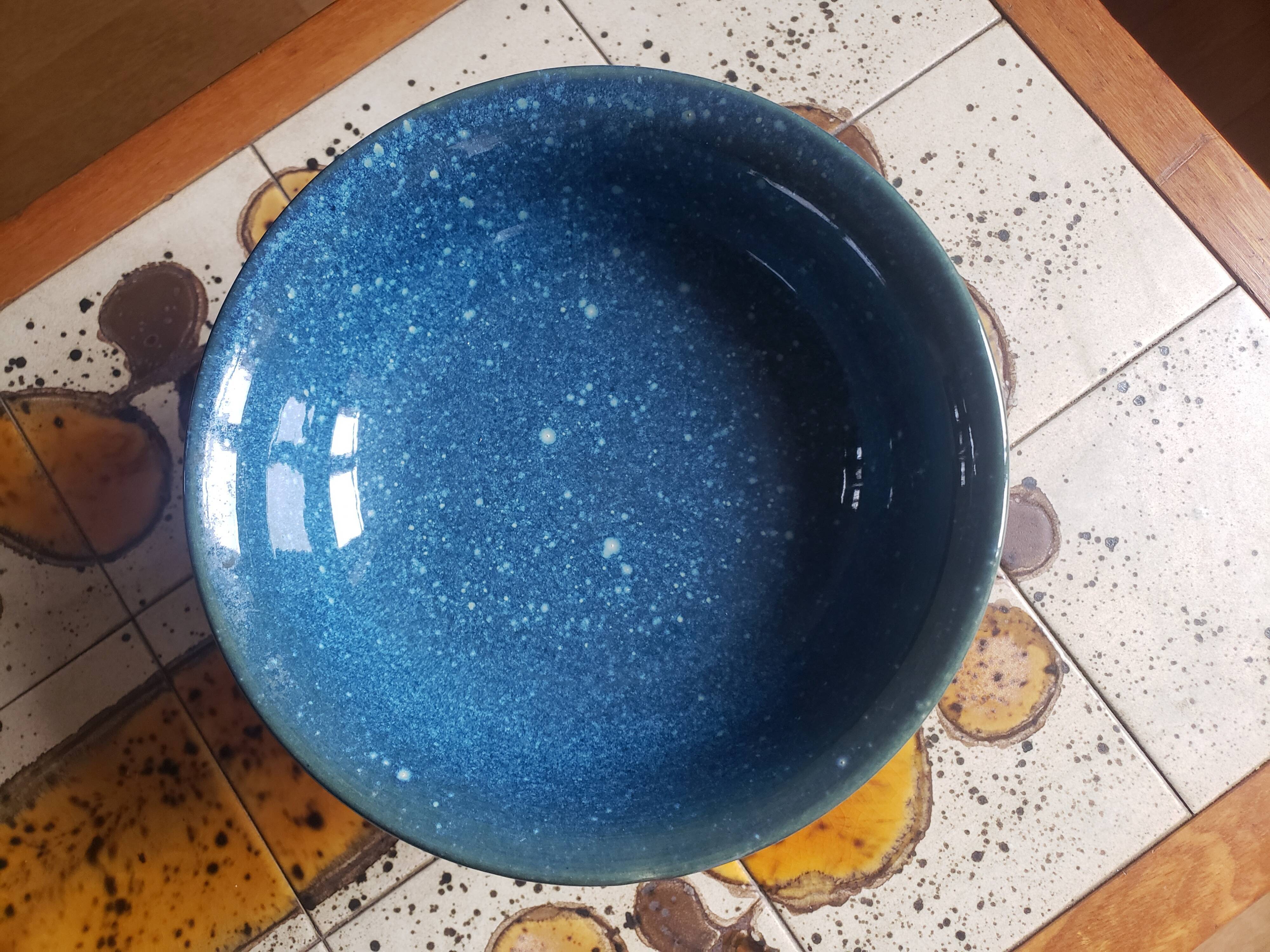 Blue compotier Vallauris