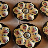 Set d'assiette à huitres HB Quimpert