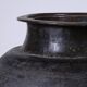 Tambe - Large patinated copper temple jar