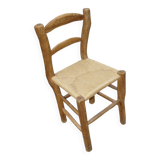 Brutalist straw chair - popular art