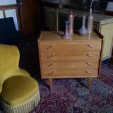 Vintage chest of drawers 1950