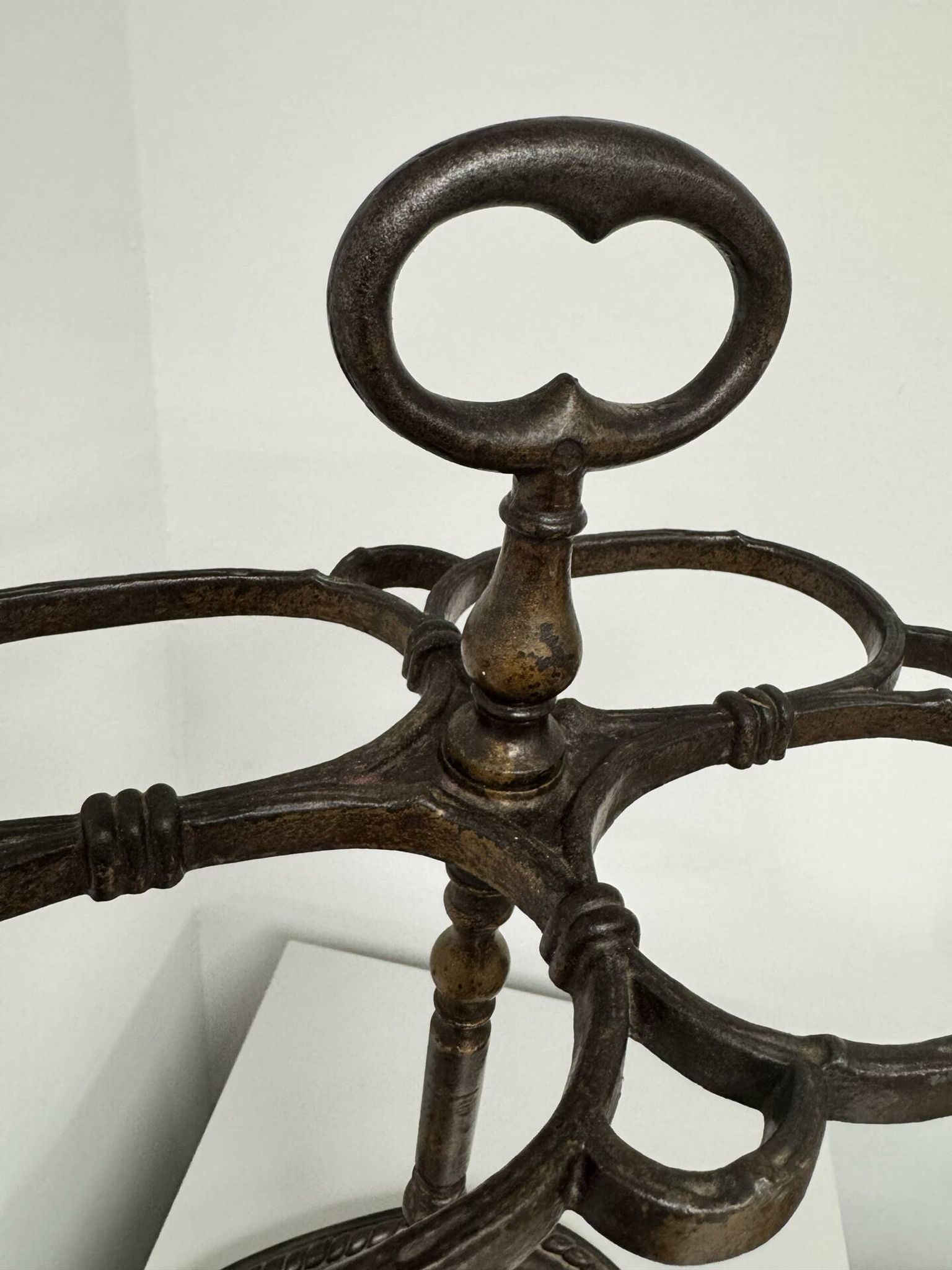 Umbrella stand, cast iron cane holder from the 19th century / Napoleon III style