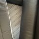 Roche Bobois black leather sofa