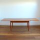 Scandinavian dining table with 1960s extensions (6 to 12 people)
