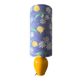 Floral table lamp