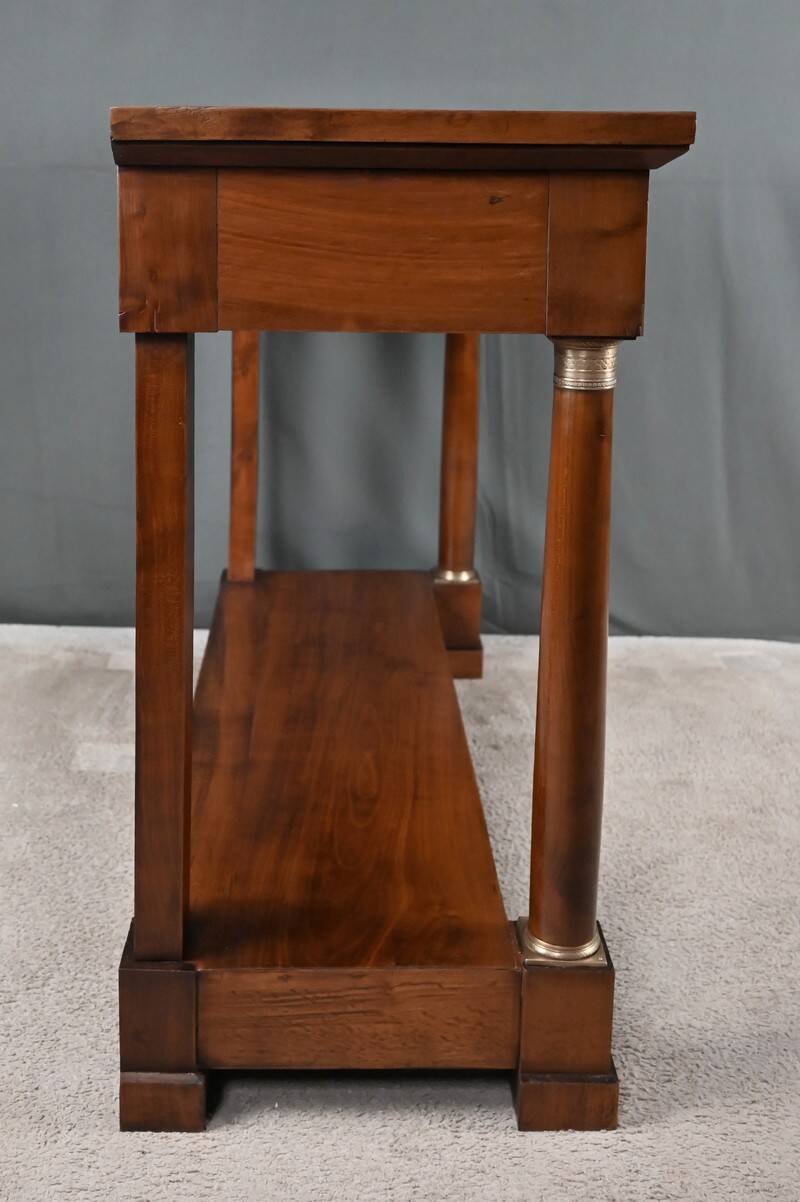 Cherrywood console, Empire style – Mid 19th century