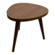 Sellette tripode en formica vintage