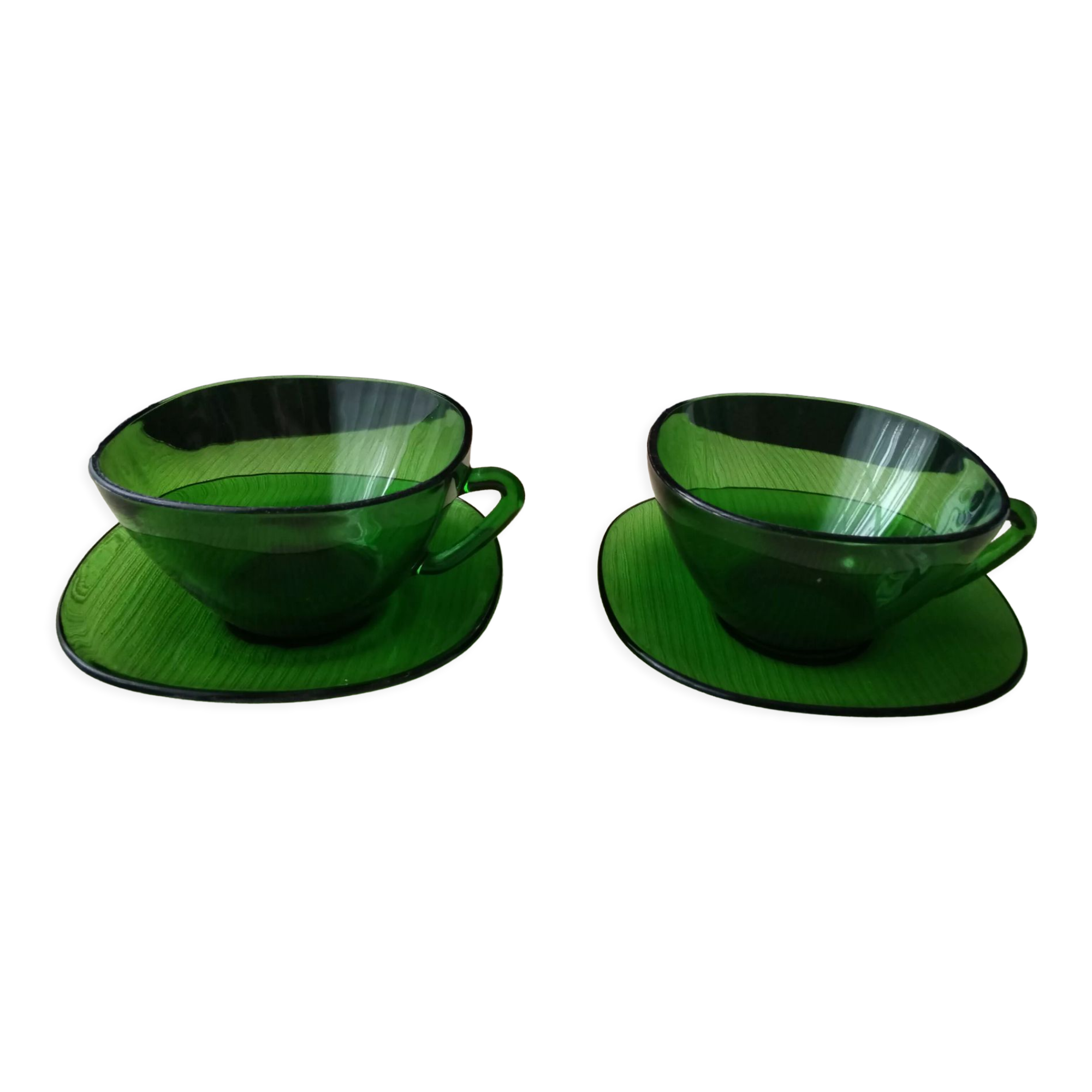 Set of 2 tea cups Vintage Véréco