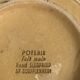Plat creux décoratif alsacien, Poterie fait main , Henri Siegfried, vintage