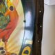 Ancienne plaque émaillée double face "Bière du Coq Hardy" 50x70cm 30's