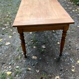 Old cherry farm table
