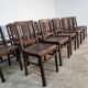 Ensemble de 21 chaises de café en hêtre