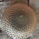 Molded glass ceiling light