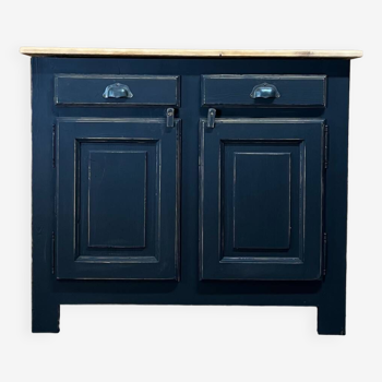 Black workshop sideboard