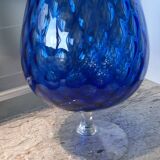 Vintage empoli crystal vase cup