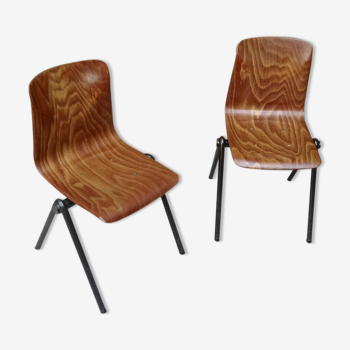 Pair of Galvanitas S30 chairs