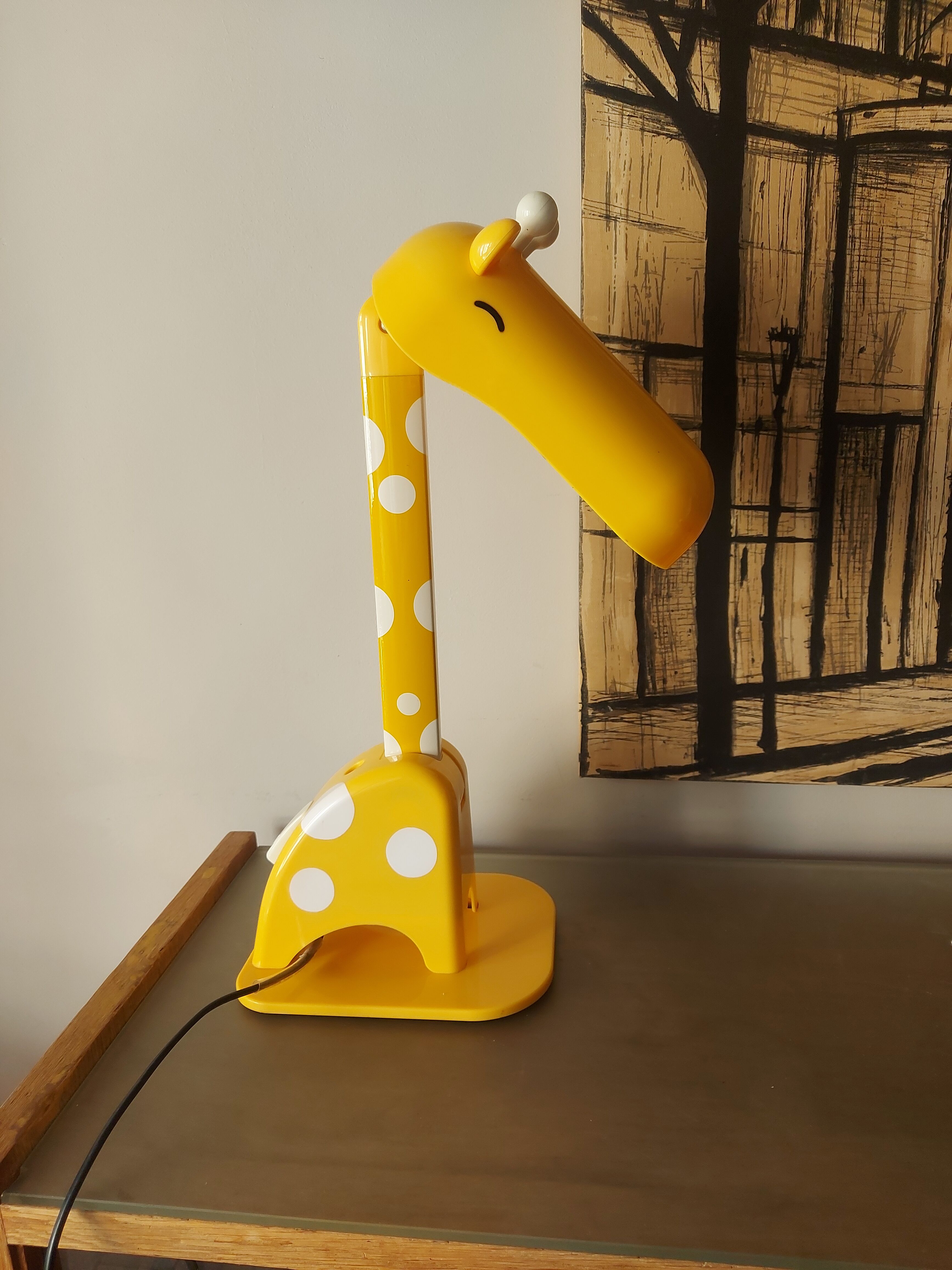 Lampe girafe , chambre d'enfant , la chaise longue