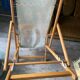 Vintage deckchair