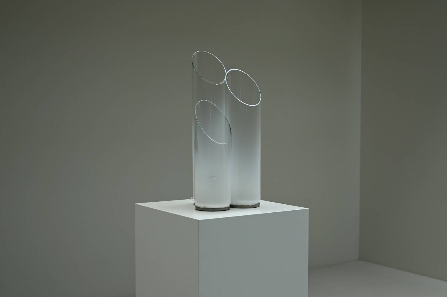 Large table lamp by Carlo Nason for Mazzega, 1960s Italy.