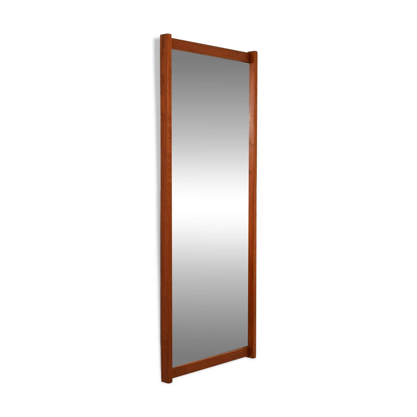 1960s Scandinavian teak mirror