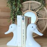Vintage duck bookends (D-0036)