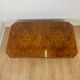 Art Deco coffee table in burl wood – 1930s/1940s