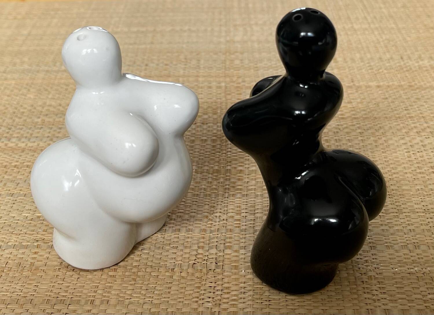 Salière et poivrier  vintage 1980