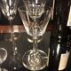 6 chiseled port glasses