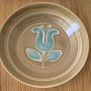 Lot of 6 hollow plates Faïencerie de Bretagne model Paloma