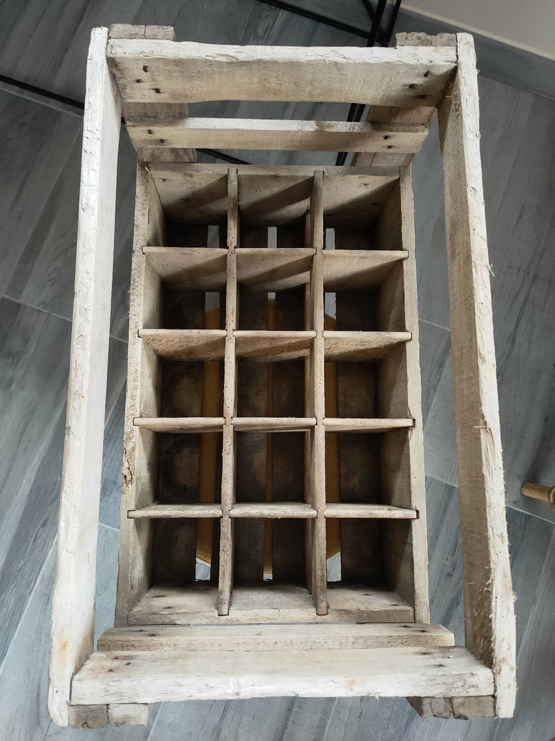 Caisse casier à bouteilles vintage Nicolas