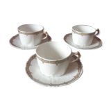 Limoges porcelain cups