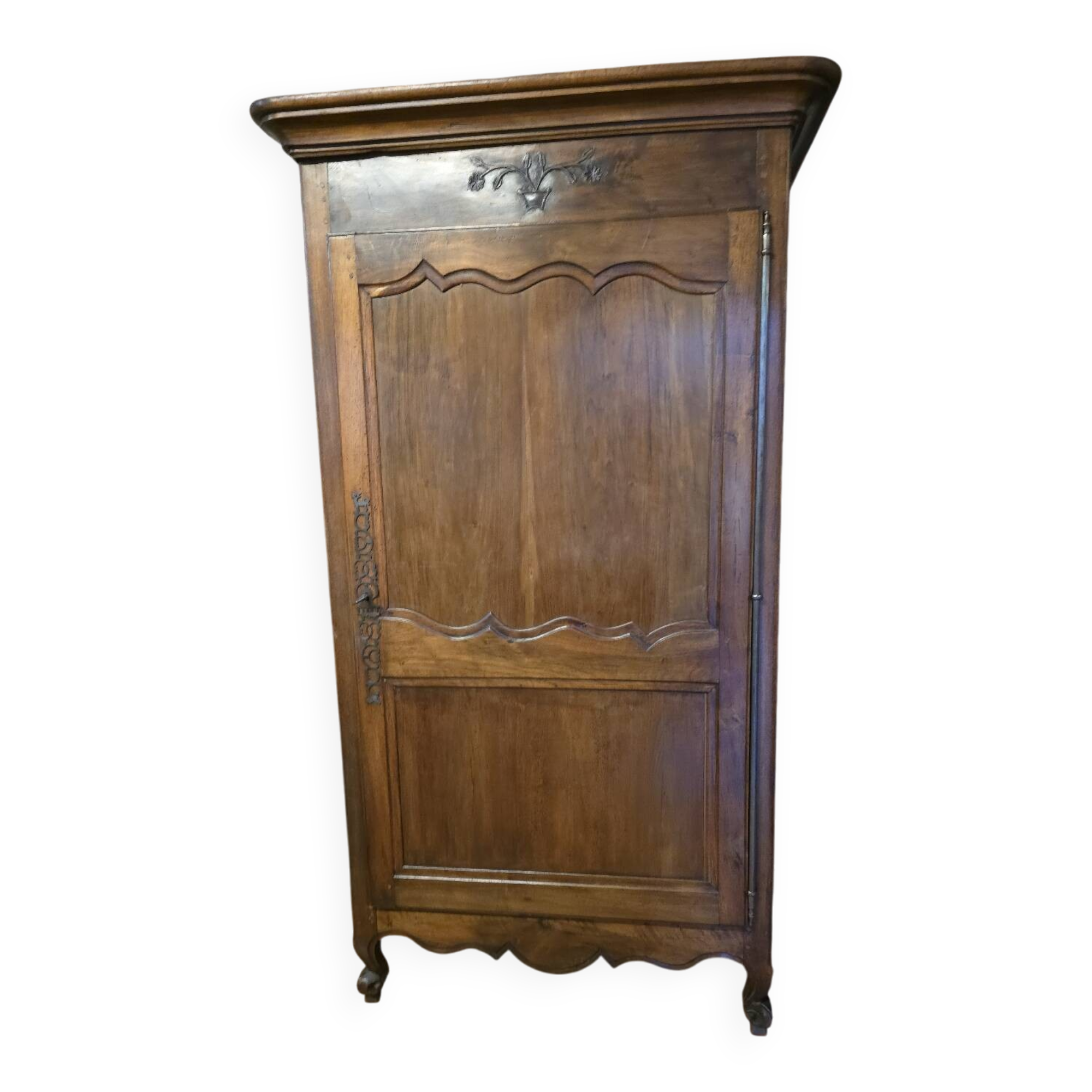 Armoire Bonnetière en noyer