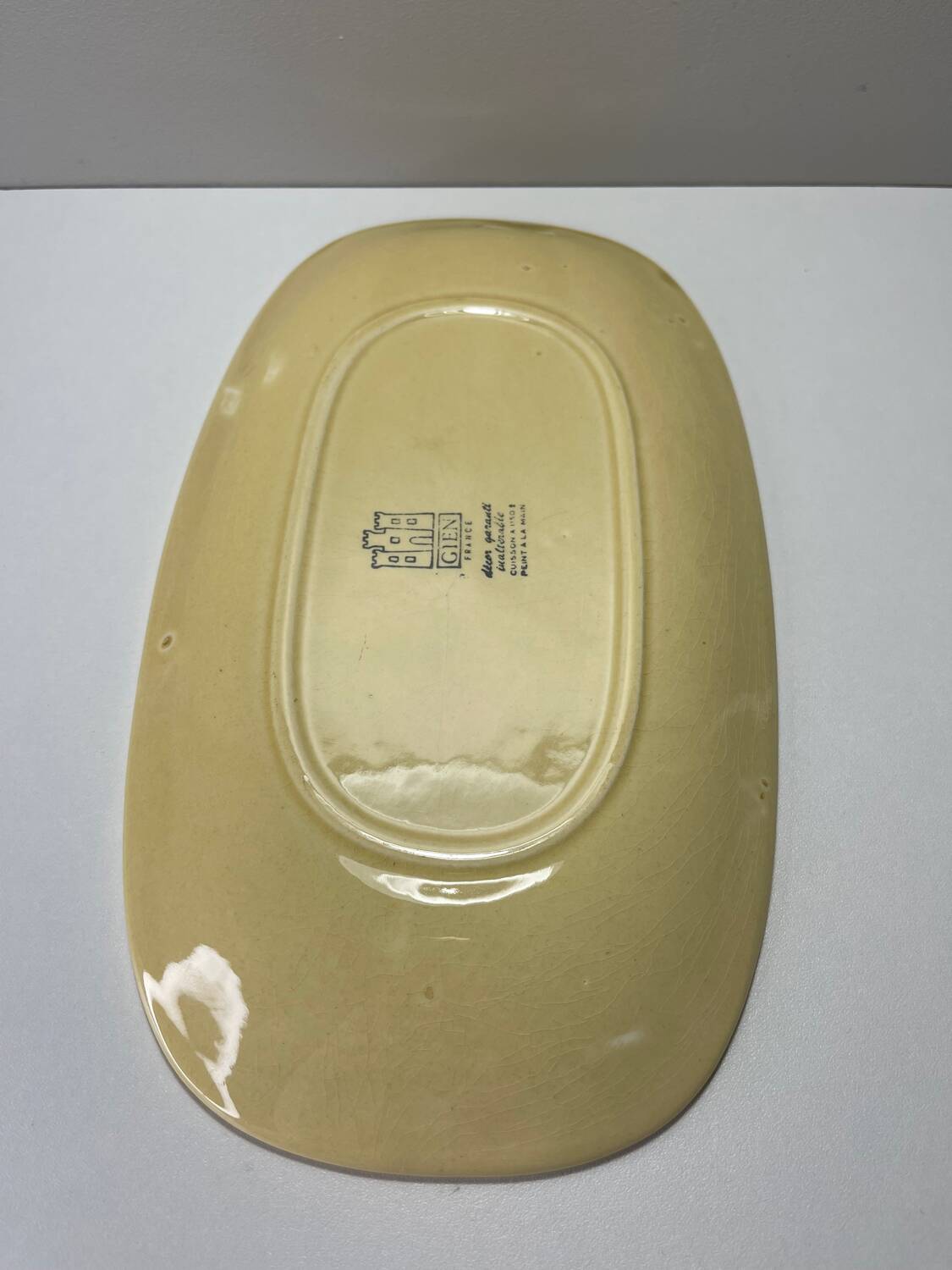 Gien earthenware tureen and gravy bowl set, Tournesol collection