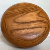 Large exotic teak wood salad bowl