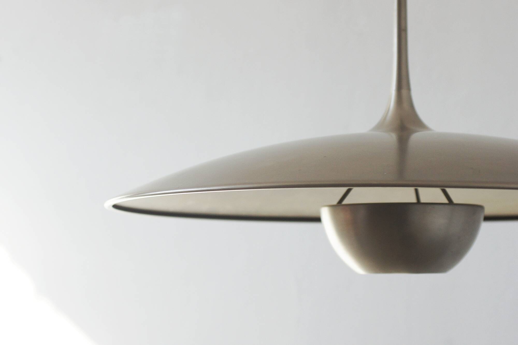 Silver Pendant Lamp by Florian Schulz