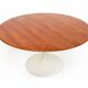1970s Space-Age Tulip Dining Table & Six Chairs Set by Eero Saarinen for Knoll