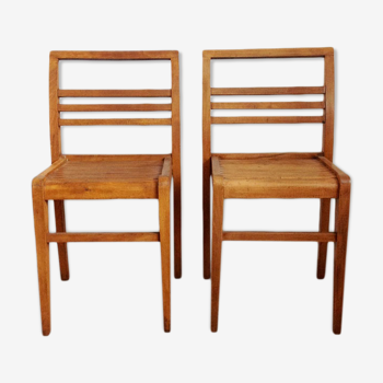 Pair of chairs René Gabriel