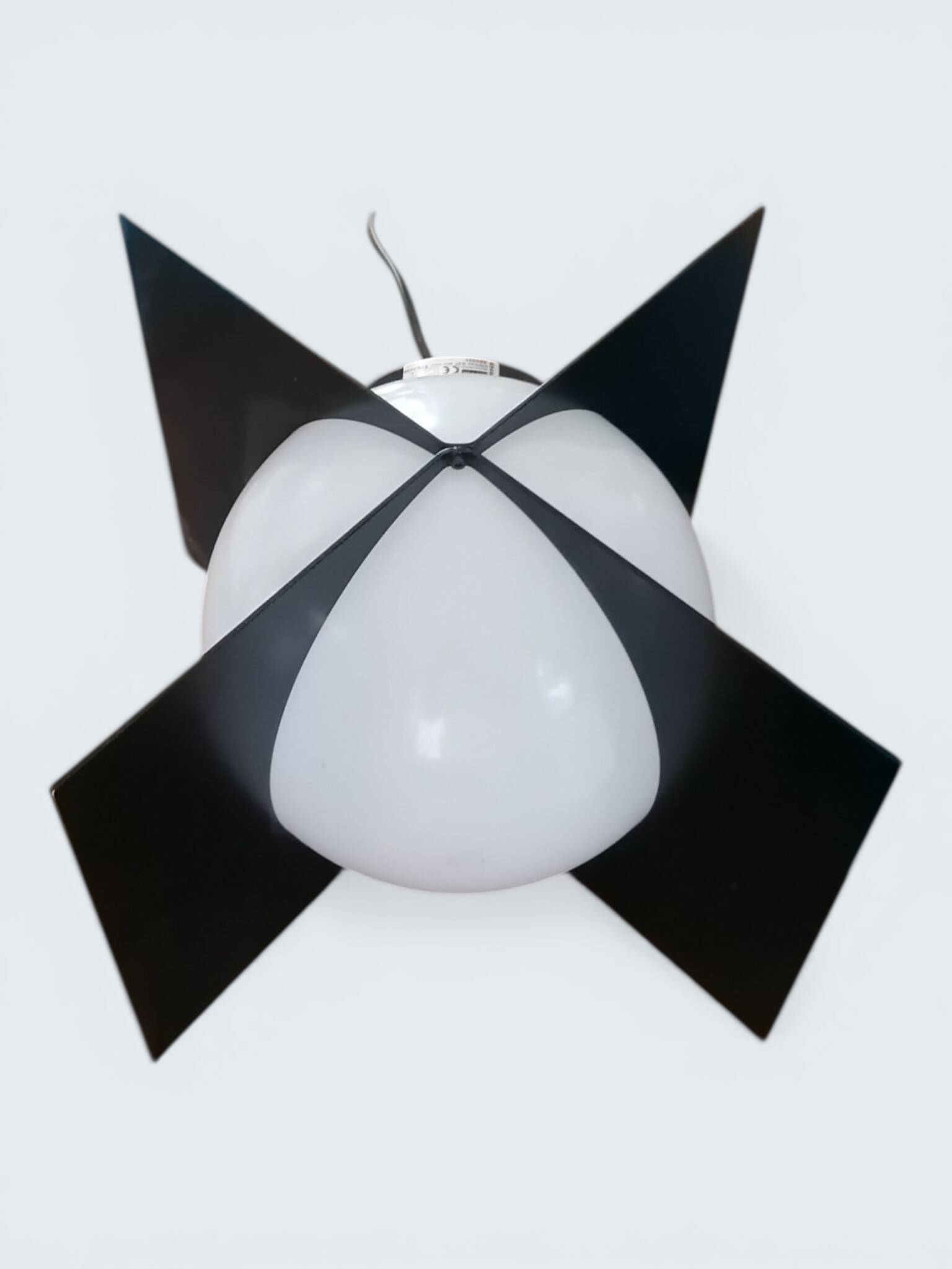 Vintage space age Little Boy globe lamp.