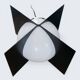 Vintage space age Little Boy globe lamp.