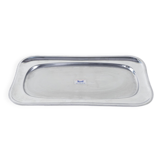 Steel tray, Italian design, 1970s, manufactured by MEPRA