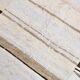 Cream & Brown Striped Vintage Kilim Rug, 204x279Cm