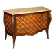 20th century French Louis XV style inlaid commode
