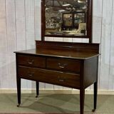 English mahogany dressing table from the early 20th century