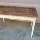 Table de ferme cuisine rustique ancienne -1m30